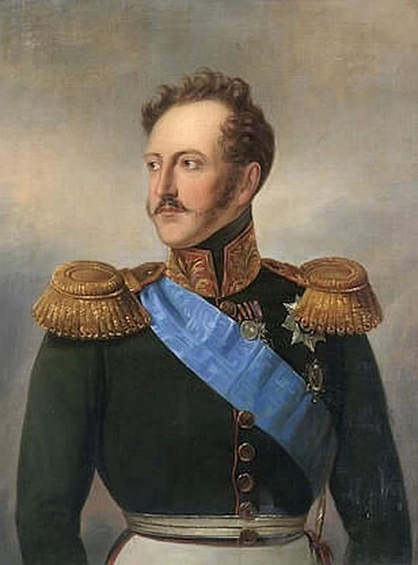 Julie Wilhelmine Hagen - Schwarz, Ritratto dell'imperatore Nicola I